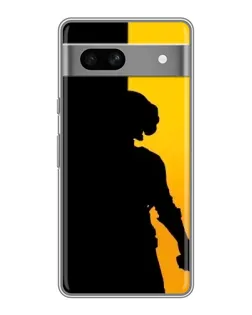 Чехол для Google Pixel 7A с картинкой «Тень воина PUBG»