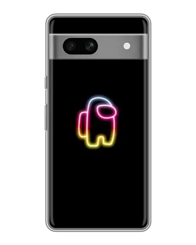 Чехол для Google Pixel 7A с картинкой «Among Us градиент»