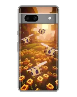 Чехол для Google Pixel 7A с картинкой «Поле подсолнухов»