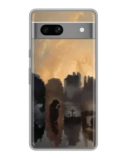 Чехол для Google Pixel 7A с картинкой «Дорога к вере»