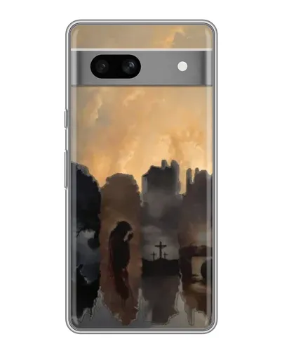 Чехол для Google Pixel 7A с картинкой «Дорога к вере»
