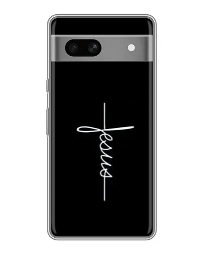 Чехол для Google Pixel 7A с картинкой «Тонкая линия веры»