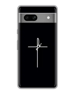 Чохол для Google Pixel 7A з картинкою «Тонкий хрест»