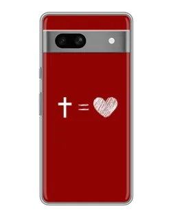 Чохол для Google Pixel 7A з картинкою «Рівняння любові»
