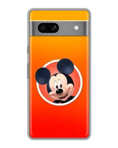 Чехол для Google Pixel 7A с картинкой «Mickey в круге»