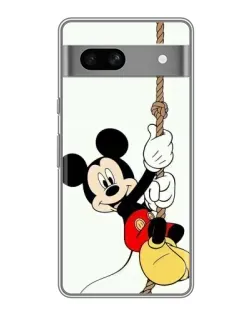 Чехол для Google Pixel 7A с картинкой «Mickey на канате»