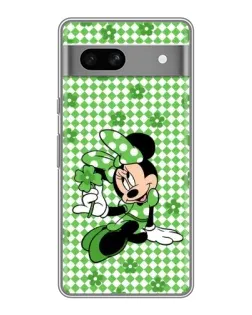 Чехол для Google Pixel 7A с картинкой «Mickey в клетку»