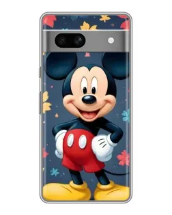 Чехол для Google Pixel 7A с картинкой «Осенний Mickey Mouse»