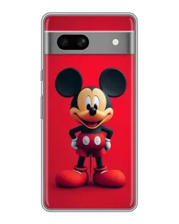 Чехол для Google Pixel 7A с картинкой «Mickey в полный рост»
