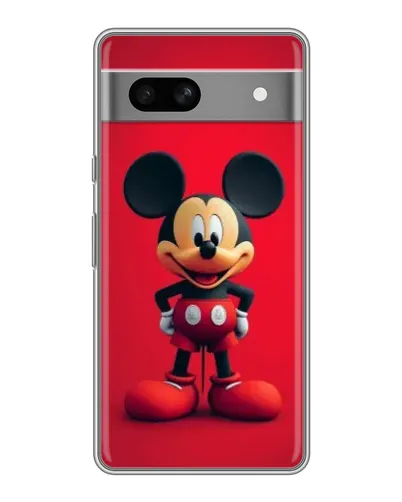 Чехол для Google Pixel 7A с картинкой «Mickey в полный рост»
