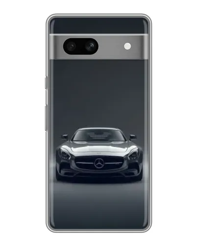 Чохол для Google Pixel 7A з картинкою «Mercedes на чорному»