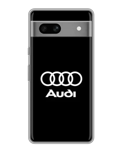 Чехол для Google Pixel 7A с картинкой «Классическое лого Audi»