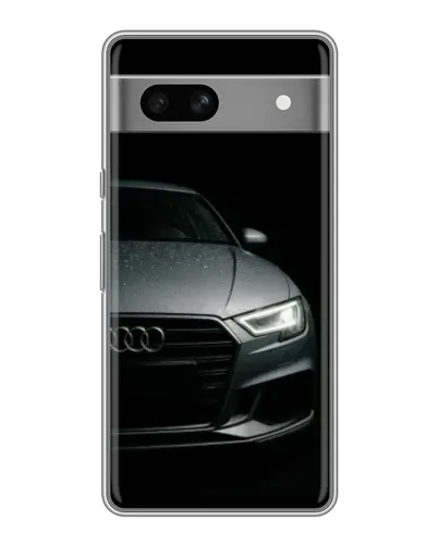 Чехол для Google Pixel 7A с картинкой «Audi — детализация кузова»