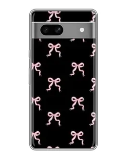 Чехол для Google Pixel 7A с картинкой «Бант-цветок»