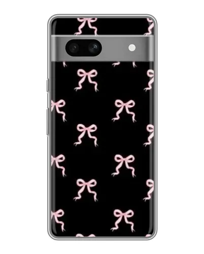 Чехол для Google Pixel 7A с картинкой «Бант-цветок»