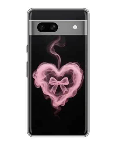 Чехол для Google Pixel 7A с картинкой «Дымчатое сердце»