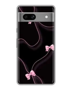 Чехол для Google Pixel 7A с картинкой «Розовые ленты»