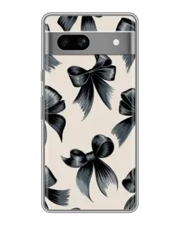 Чехол для Google Pixel 7A с картинкой «Банты Coquette»