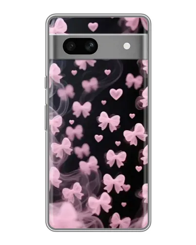 Чехол для Google Pixel 7A с картинкой «Неоновое кружево»