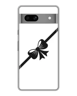 Чехол для Google Pixel 7A с картинкой «Диагональный бант»