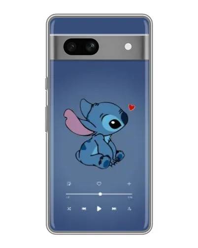 Чохол для Google Pixel 7A з картинкою «Музичний Stitch»