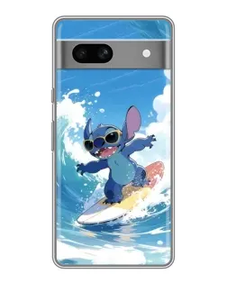 Чохол для Google Pixel 7A з картинкою «Стіч на хвилі»