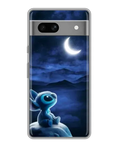 Чохол для Google Pixel 7A з картинкою «Місячна ніч Стіча»