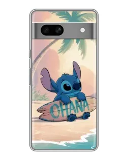 Чохол для Google Pixel 7A з картинкою «Стіч на серфі»