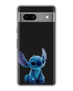 Чохол для Google Pixel 7A з картинкою «Стіч на чорному»