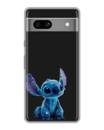 Чохол для Google Pixel 7A з картинкою «Стіч на чорному»