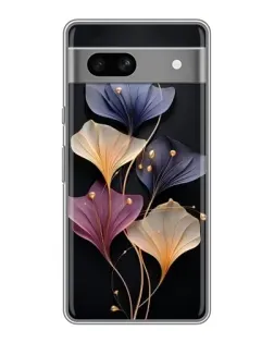 Чехол для Google Pixel 7A с картинкой «Лиловые цветы грации»