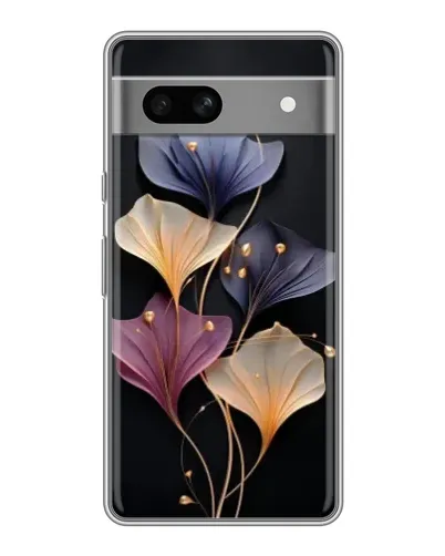 Чехол для Google Pixel 7A с картинкой «Лиловые цветы грации»
