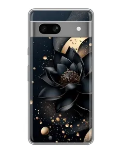 Чехол для Google Pixel 7A с картинкой «Черный лотос»