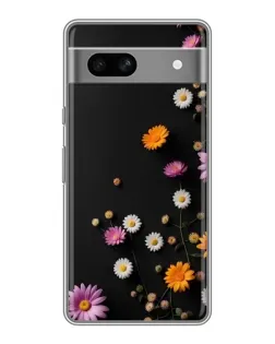 Чехол для Google Pixel 7A с картинкой «Цветочная композиция»