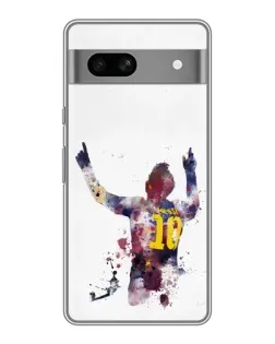 Чехол для Google Pixel 7A с картинкой «Messi Barca»