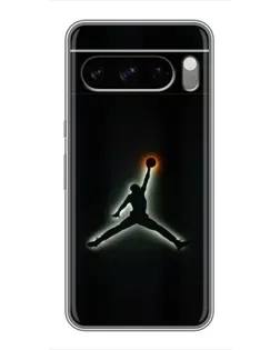Чехол для Google Pixel 8 Pro с картинкой «Jordan Gradient Logo»