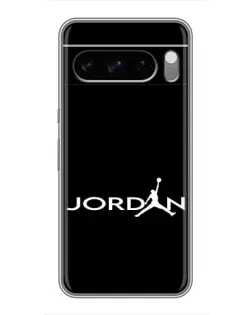 Чехол для Google Pixel 8 Pro с картинкой «Jordan White Logo»
