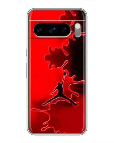 Чехол для Google Pixel 8 Pro с картинкой «Jordan Red Smoke»