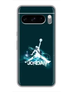 Чехол для Google Pixel 8 Pro с картинкой «Jordan Blue Fire»