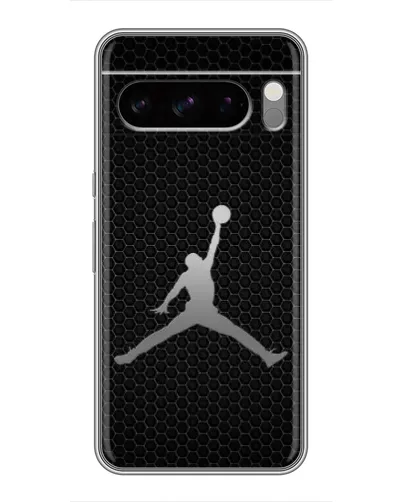 Чехол для Google Pixel 8 Pro с картинкой «Jordan Dark Carbon»