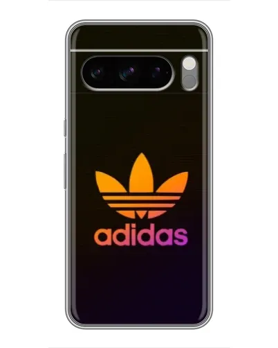 Чехол для Google Pixel 8 Pro с картинкой «Градиент Adidas»