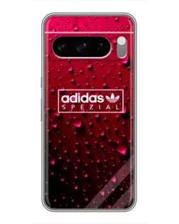 Чехол для Google Pixel 8 Pro с картинкой «Adidas Gold Marble»