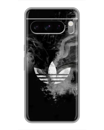 Чехол для Google Pixel 8 Pro с картинкой «Абстрактный дым Adidas»