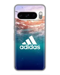 Чехол для Google Pixel 8 Pro с картинкой «Океанская глубина адидас»