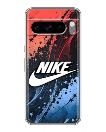 Чехол для Google Pixel 8 Pro с картинкой «Градиентный принт Найк»