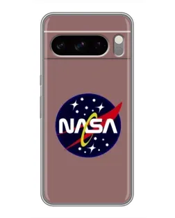 Чехол для Google Pixel 8 Pro с картинкой «NASA — ретро космос»