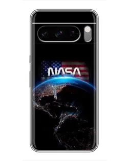 Чехол для Google Pixel 8 Pro с картинкой «Земля из космоса NASA»