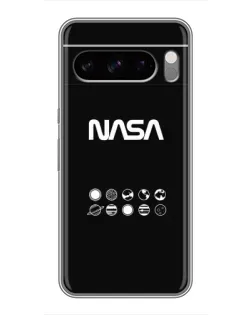 Чехол для Google Pixel 8 Pro с картинкой «NASA — технический принт»