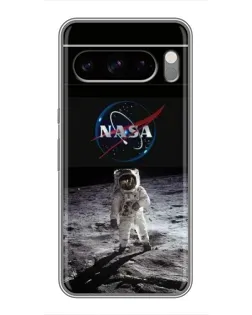 Чехол для Google Pixel 8 Pro с картинкой «Астронавт на Луне»