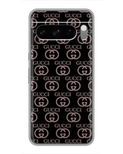 Чехол для Google Pixel 8 Pro с картинкой «Классическая монограмма Gucci»